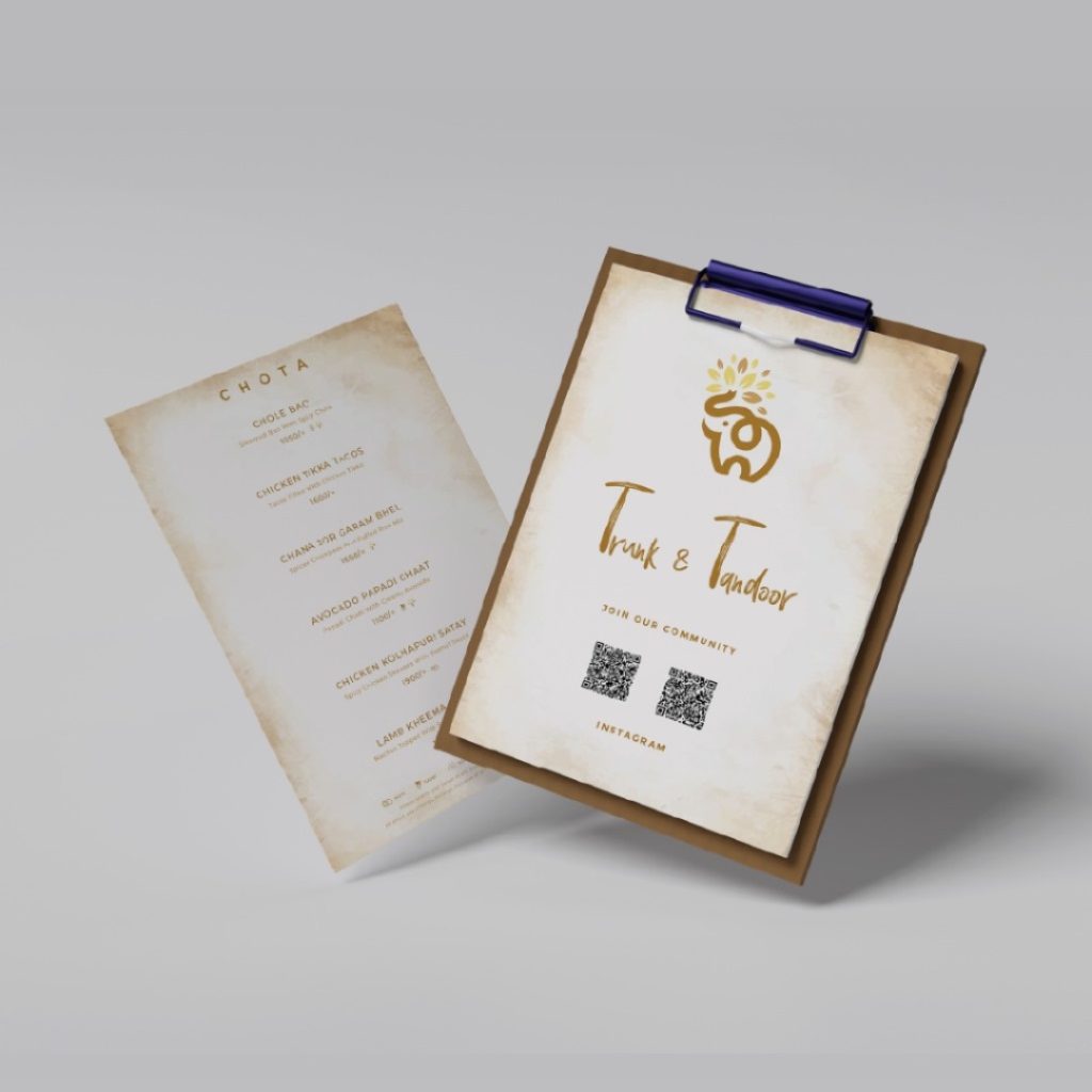 NOVOTEL NAIROBI WESTLANDS - TRUNK & TANDOOR - BRANDING | MENU DESIGN