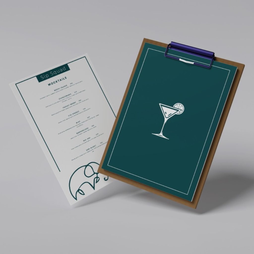 NOVOTEL NAIROBI WESTLANDS - SOCIAL HUB - BRANDING | MENU DESIGN